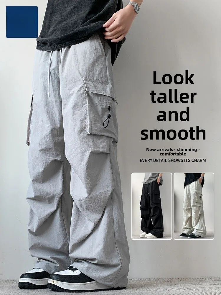 American Paratrooper Work Pants Men's Spring Autumn Loose Straight Leg Three Anti Outdoor Assault Pants Wide Leg Casual Pants
American Paratrooper Work Pants Men's Spring Autumn Loose Straight Leg Three Anti Outdoor Assault Pants Wide Leg Casual Pants