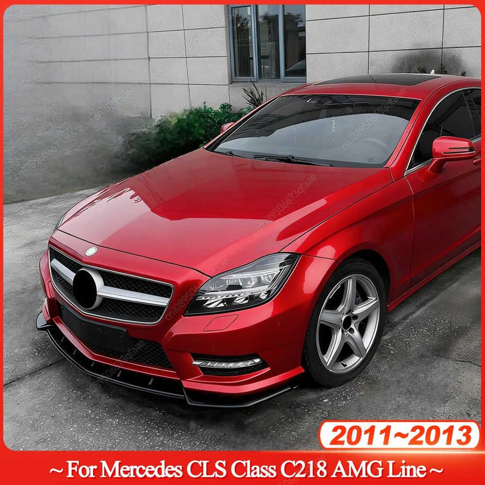 Car Front Bumper Lip Spoiler Splitter Diffuser For Mercedes Benz CLS Class C218 AMG Line 2011-2013 Gloss Black Bodykits Tuning
Car Front Bumper Lip Spoiler Splitter Diffuser For Mercedes Benz CLS Class C218 AMG Line 2011-2013 Gloss Black Bodykits Tuning