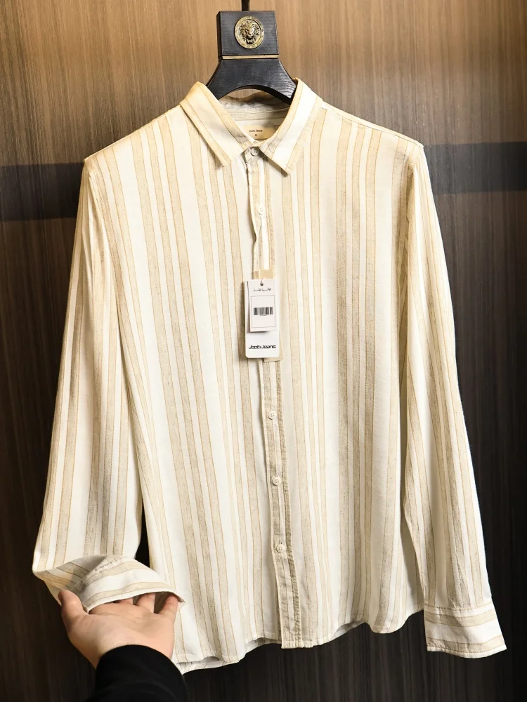 Men's Summer High-End Linen Blend Shirt Superior Drape Collared Breathable Fashion Urban Style Standard Fit Long Sleeve Butto...
Men's Summer High-End Linen Blend Shirt Superior Drape Collared Breathable Fashion Urban Style Standard Fit Long Sleeve Butto...