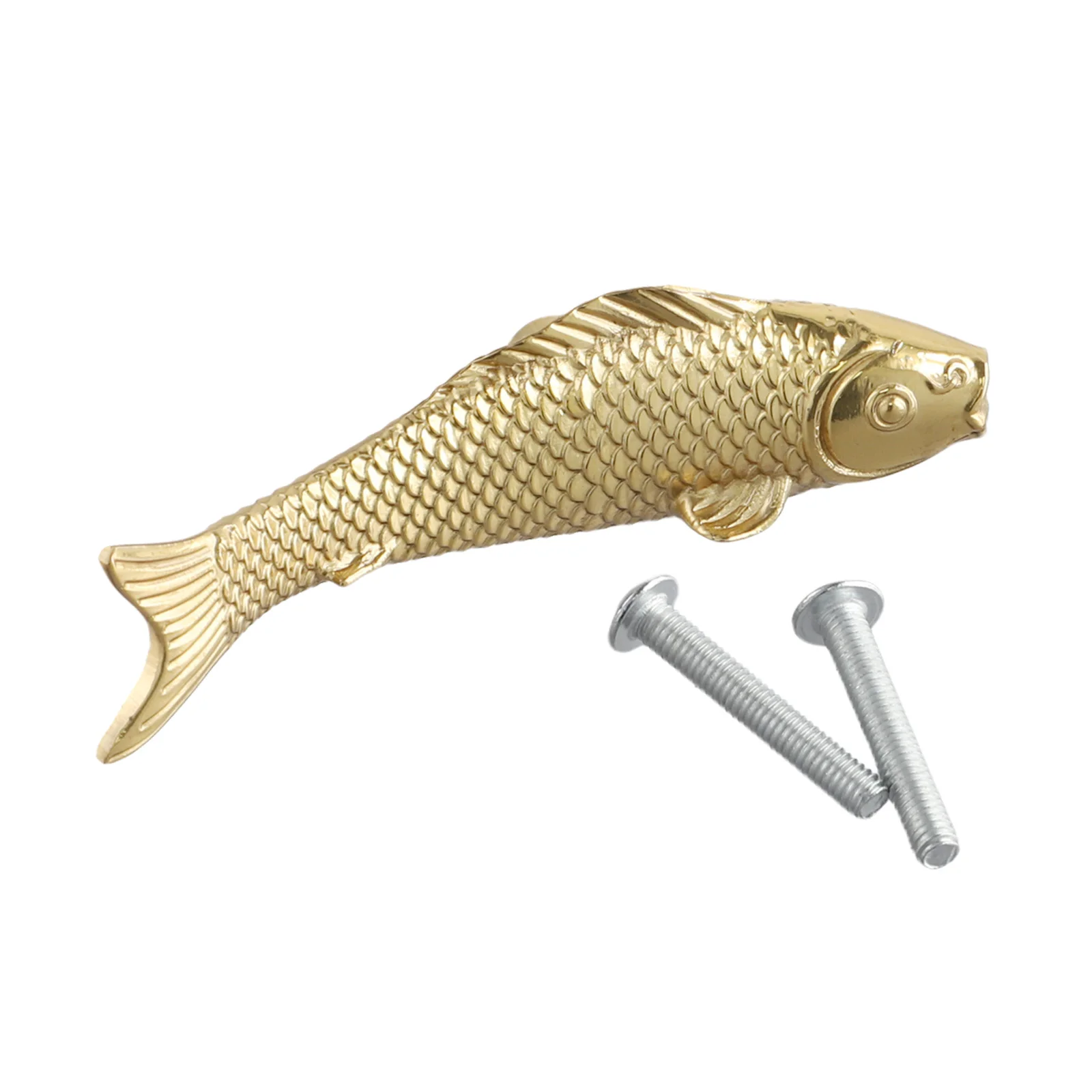 Goldfish Shape Solid Brass Retro Knobs Door Handles Cabinet Wardrobe Drawer Pulls Single Hole Home Hardware Accessories
Goldfish Shape Solid Brass Retro Knobs Door Handles Cabinet Wardrobe Drawer Pulls Single Hole Home Hardware Accessories