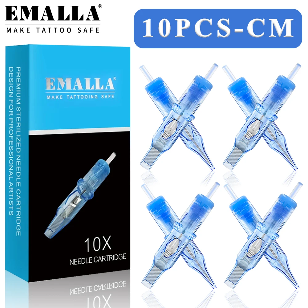 10pcs EMALLA ELIOT Disposable Tattoo Cartridge Needles CM Curved Magnum Safe Sterilize Tattoo Needles for Tattoo Machine Pen
10pcs EMALLA ELIOT Disposable Tattoo Cartridge Needles CM Curved Magnum Safe Sterilize Tattoo Needles for Tattoo Machine Pen
