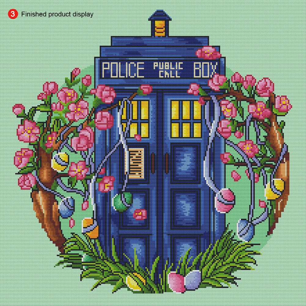 Full Embroidery cotton Thread 11CT Counted Xmas House Cross Stitch Kit
Full Embroidery cotton Thread 11CT Counted Xmas House Cross Stitch Kit