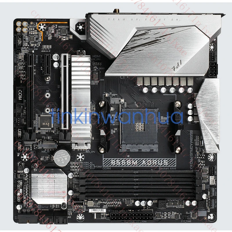 used For Gigabyte B550M AORUS PRO AX Motherboard DDR4 2×M.2 4×SATAIII DP+HDMI M-ATX.
used For Gigabyte B550M AORUS PRO AX Motherboard DDR4 2×M.2 4×SATAIII DP+HDMI M-ATX.