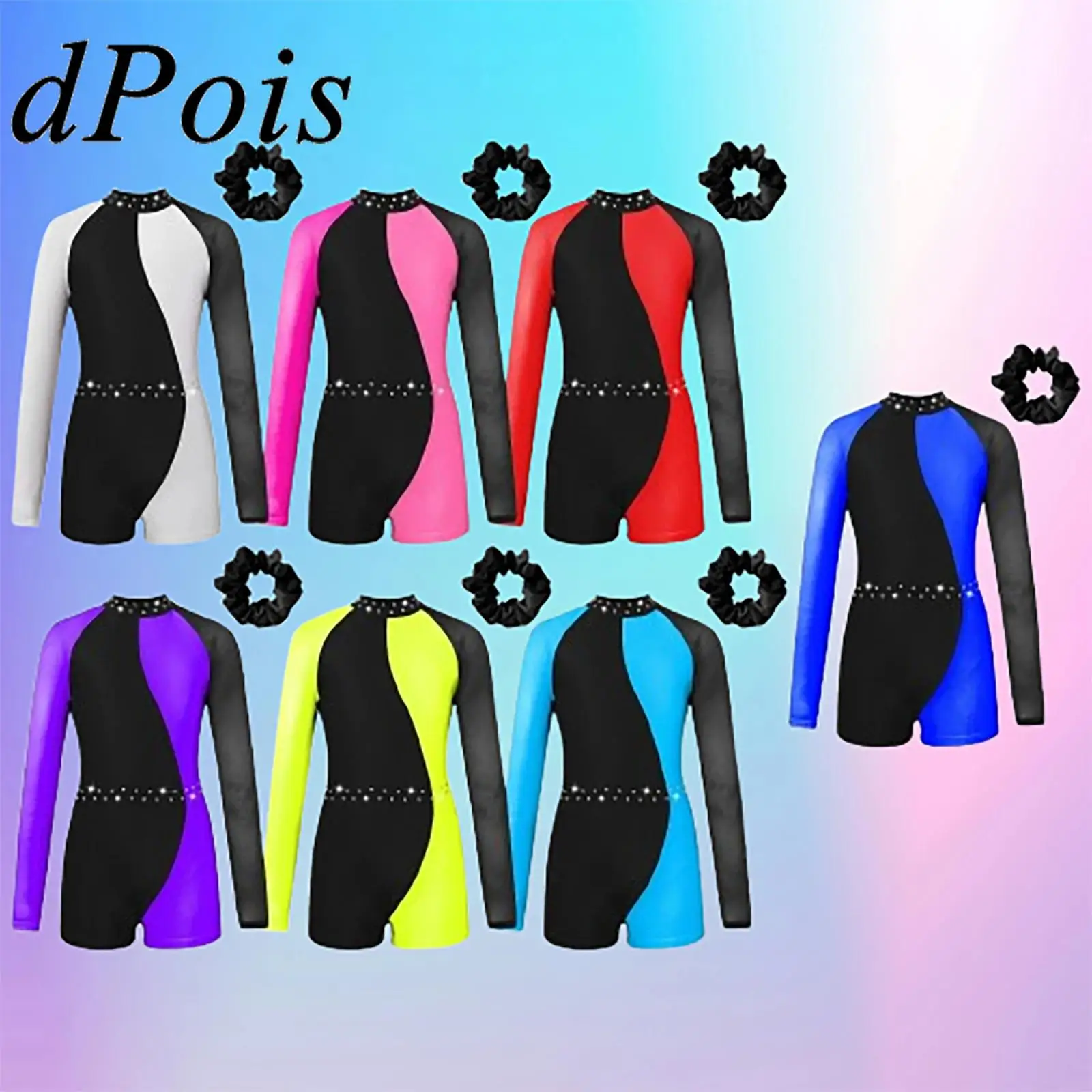 Children Ballet Dance Unitard Figure Skating Bodysuit Kids Long Sleeve Gymnastics Leotard For Girls Performance Short Jumpsuit
Children Ballet Dance Unitard Figure Skating Bodysuit Kids Long Sleeve Gymnastics Leotard For Girls Performance Short Jumpsuit