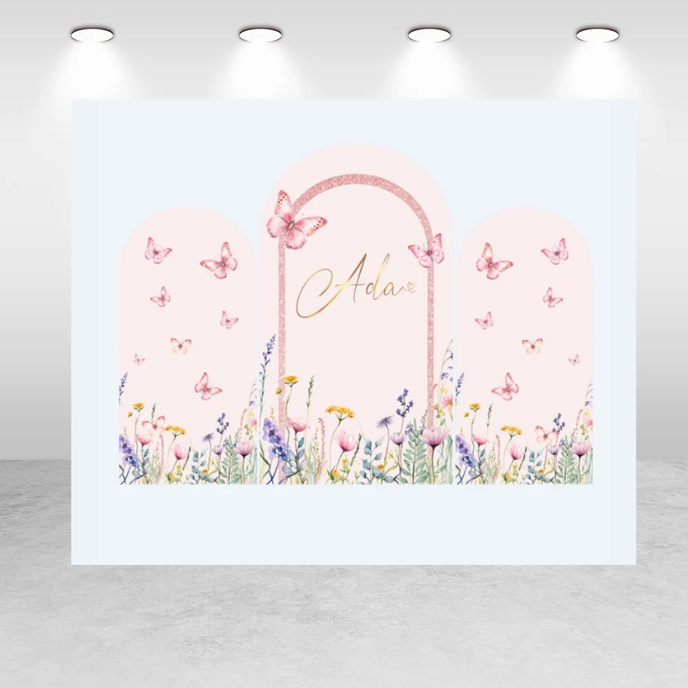 Flowers and Butterfly Flowers Arch Customized Backdrop Girl's Birthday Decoration Party Backdrops Plinth Covers
Flowers and Butterfly Flowers Arch Customized Backdrop Girl's Birthday Decoration Party Backdrops Plinth Covers