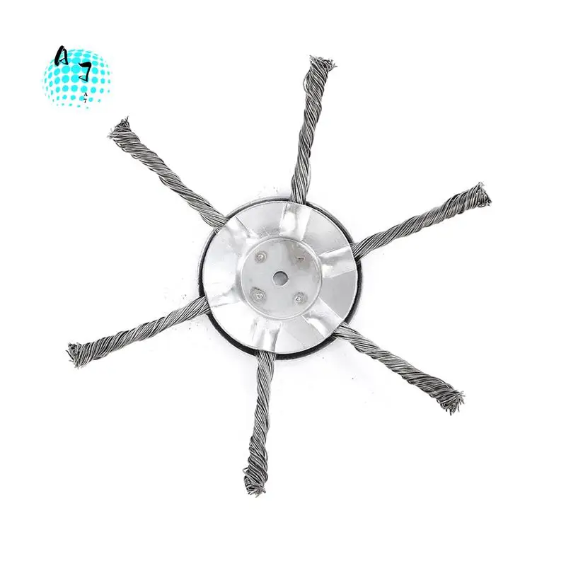 A07F-Weed Eater Blades Steel Wire Grass Trimmer Heads Rounded Edge Weed Trimmer, Steel Wire Wheel Garden Weed Brush
A07F-Weed Eater Blades Steel Wire Grass Trimmer Heads Rounded Edge Weed Trimmer, Steel Wire Wheel Garden Weed Brush