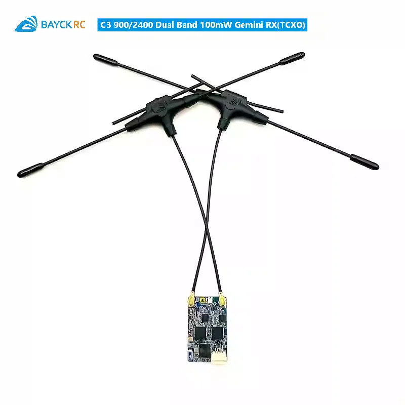 BAYCKRC C3 Expresslrs 915 2.4g Dual Band Gemini RX RF Freq 868Mhz/900Mhz/2.4Ghz TX Power 100mW For FPV Long Range
BAYCKRC C3 Expresslrs 915 2.4g Dual Band Gemini RX RF Freq 868Mhz/900Mhz/2.4Ghz TX Power 100mW For FPV Long Range