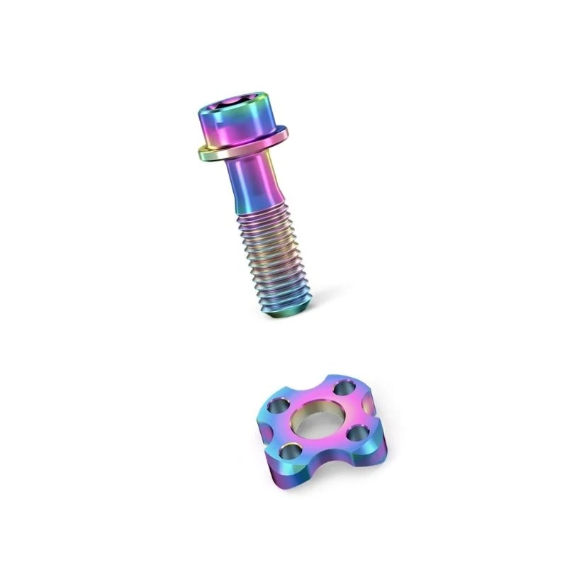 Light weight Titaniums Alloys Front Derailleur Bolts Mountain Bike Cable Line Bolts Road Bike Gear Component
Light weight Titaniums Alloys Front Derailleur Bolts Mountain Bike Cable Line Bolts Road Bike Gear Component