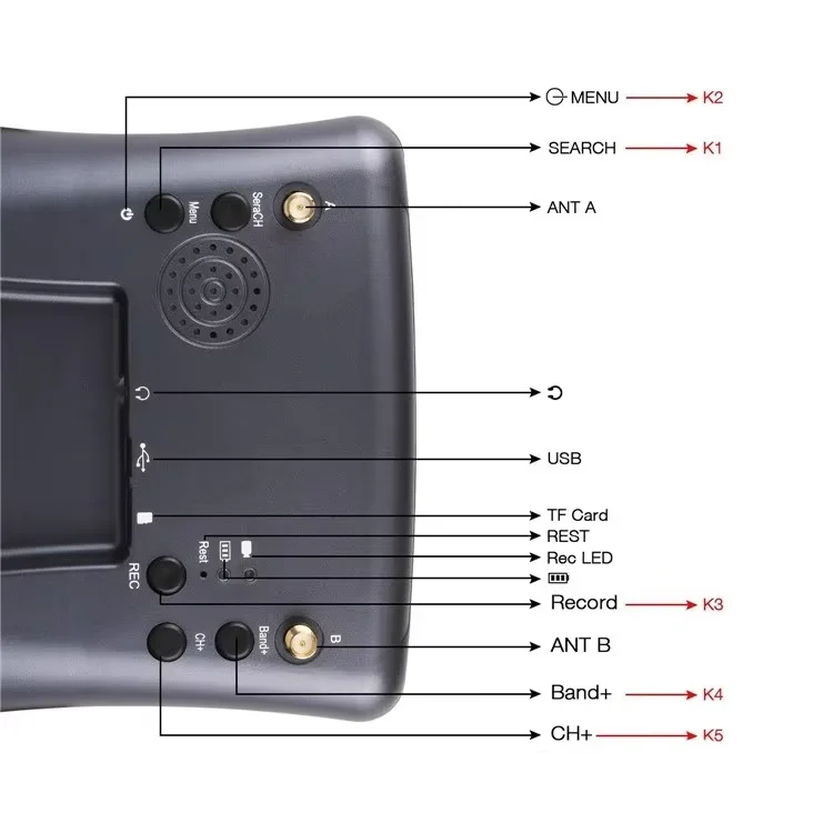 2026 LS-008D 5,8G FPV очки 4,3 дюйма 40 каналов Поддержка DVR Двойная антенна 480*272 Приемник для шлема для RC Racing s Accessor
2026 LS-008D 5,8G FPV очки 4,3 дюйма 40 каналов Поддержка DVR Двойная антенна 480*272 Приемник для шлема для RC Racing s Accessor