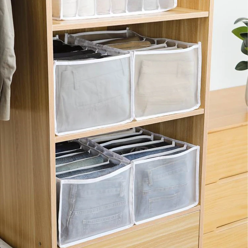 T-shirt Clothes Organizer Foldable Jeans Subdivision Storage Boxes Wardrobe Drawer Panties Bra Thickened Compartment Sorting Box
T-shirt Clothes Organizer Foldable Jeans Subdivision Storage Boxes Wardrobe Drawer Panties Bra Thickened Compartment Sorting Box
