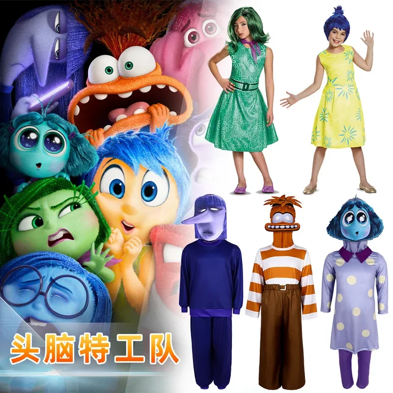 Inside Out 2, косплей, аниме, персонаж мультфильма, костюм для взрослых и детей, танцевальная одежда на Хэллоуин, костюм для косплея, маска
Inside Out 2, косплей, аниме, персонаж мультфильма, костюм для взрослых и детей, танцевальная одежда на Хэллоуин, костюм для косплея, маска