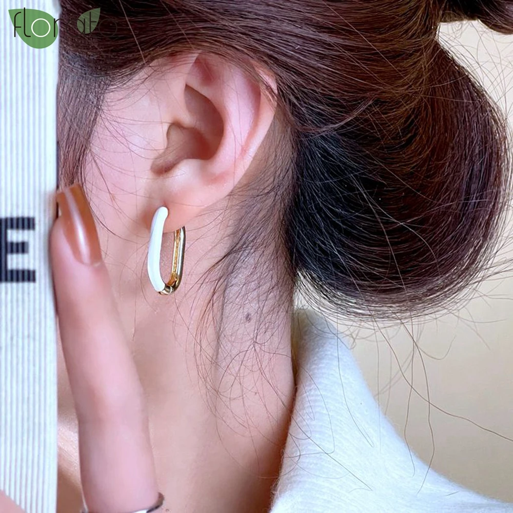 925 Sterling Silver Needle Candy Color Enamel Earring Hoop Square Geometric Large Hoop Earrings for Women Party Trend Jewelry
925 Sterling Silver Needle Candy Color Enamel Earring Hoop Square Geometric Large Hoop Earrings for Women Party Trend Jewelry