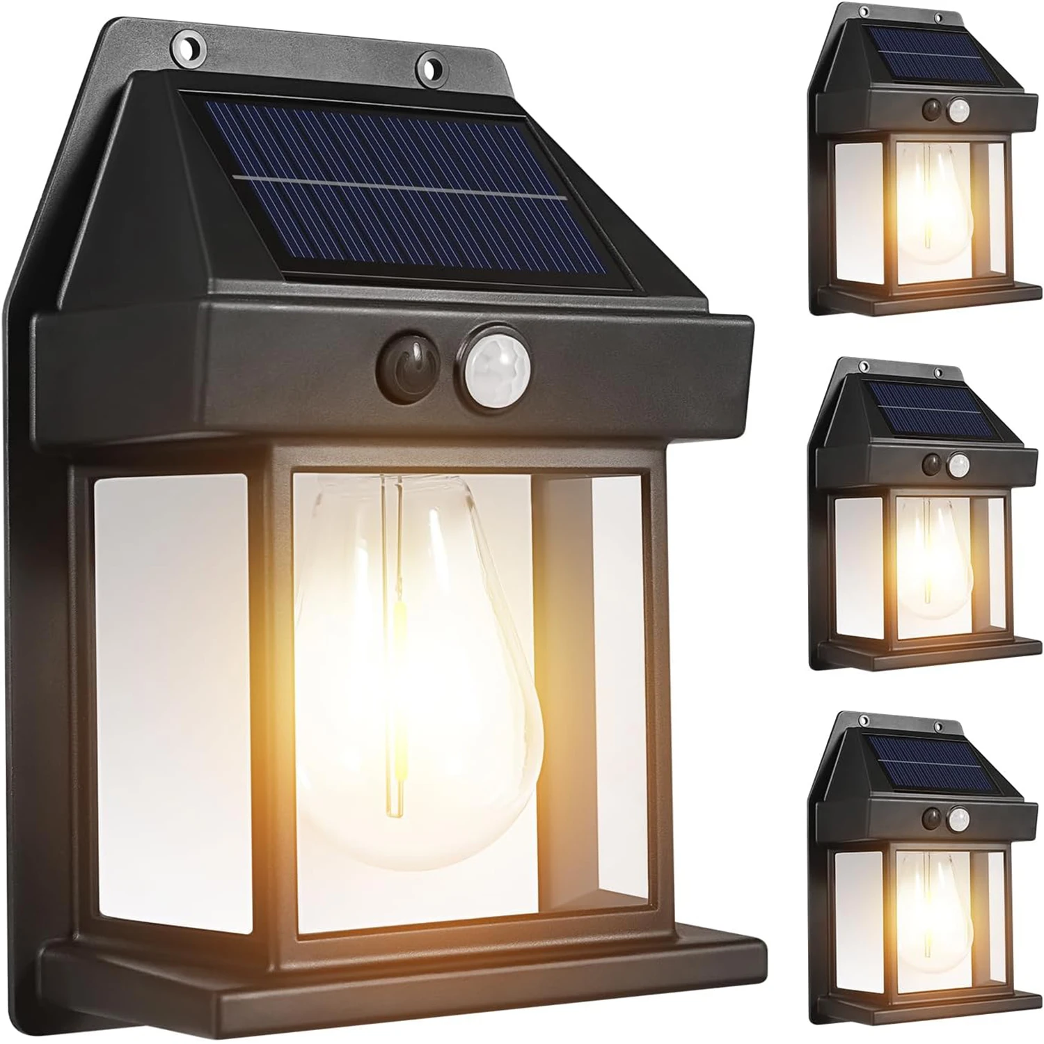1/2/4PCS Outdoor Waterproof Solar Porch Lights Suitable for Courtyard Decoration with 3 Lighting Modes and Motion Sensors
1/2/4PCS Outdoor Waterproof Solar Porch Lights Suitable for Courtyard Decoration with 3 Lighting Modes and Motion Sensors