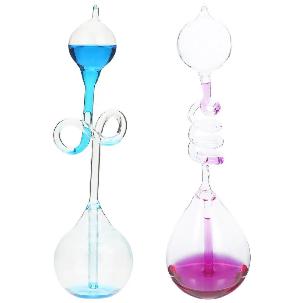 2 Pcs Temperature Sensitive Decorative Hourglasses Colored Creative Spiral Hand Boiler Science Tool Unique Timer
2 Pcs Temperature Sensitive Decorative Hourglasses Colored Creative Spiral Hand Boiler Science Tool Unique Timer