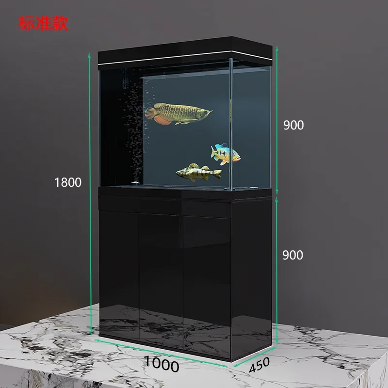 GZ fish tank living room large glass tank ecological bottom filter ancient method intelligent integrated aquarium with cabinet
GZ fish tank living room large glass tank ecological bottom filter ancient method intelligent integrated aquarium with cabinet