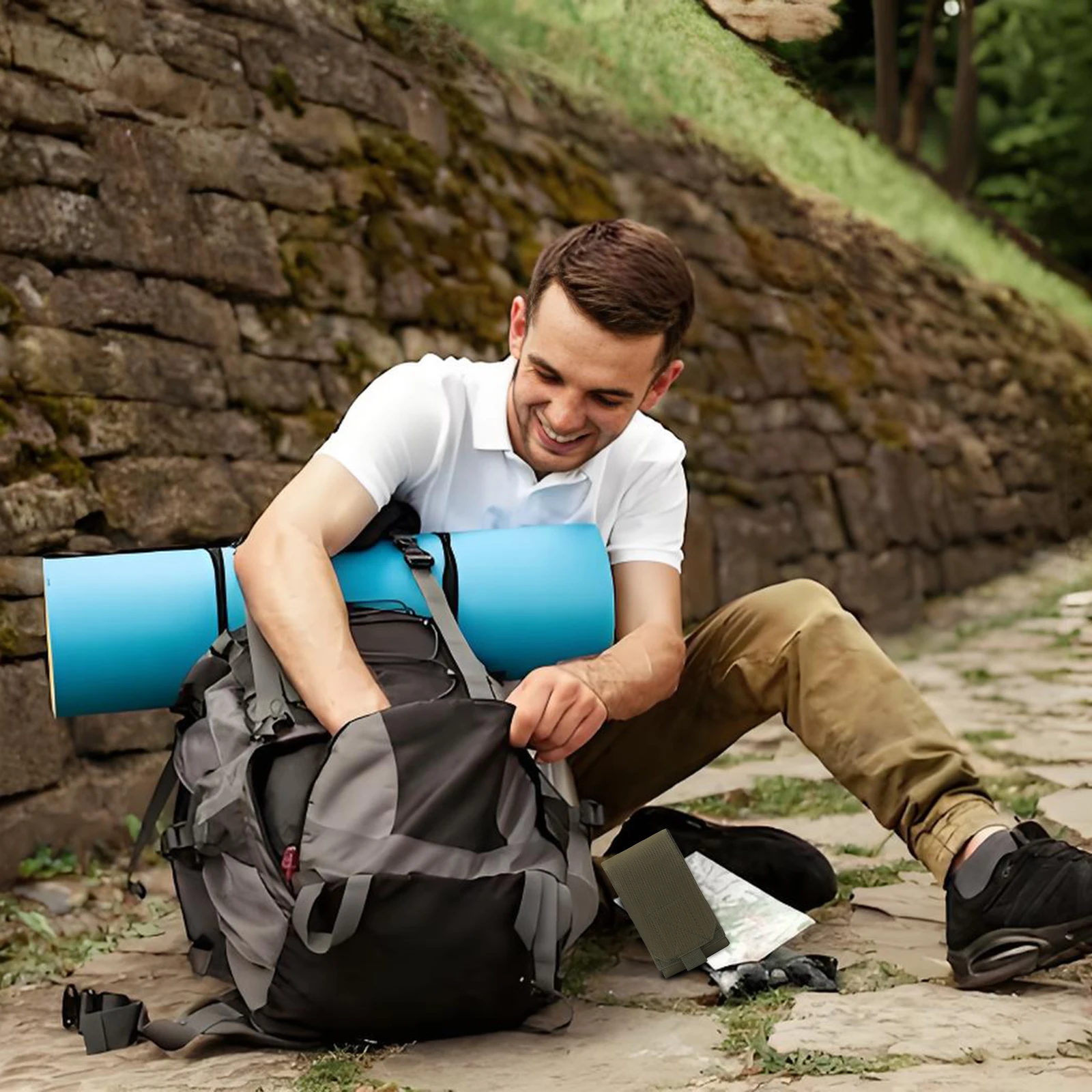 Поясная сумка с эластичной пряжкой, удобный держатель для хранения телефона с ощущением руки, поясная сумка, подходящая для путешествий, бега, езды на велосипеде
Поясная сумка с эластичной пряжкой, удобный держатель для хранения телефона с ощущением руки, поясная сумка, подходящая для путешествий, бега, езды на велосипеде