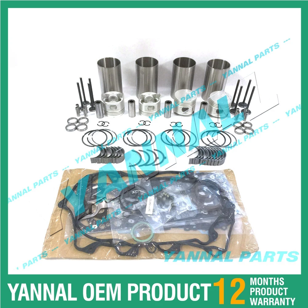 Новый комплект для капитального ремонта двигателя Toyota объемом 2 л с клапанами
Новый комплект для капитального ремонта двигателя Toyota объемом 2 л с клапанами