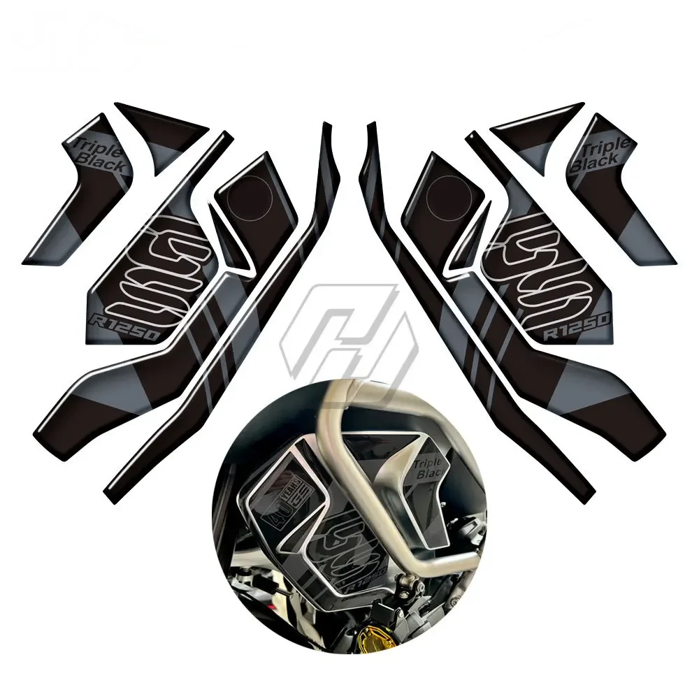 3D Resin Motorcycle Radiator Guard Sticker for BMW R1250GS Adventure 2019-2023 40 Years GS Triple Black
3D Resin Motorcycle Radiator Guard Sticker for BMW R1250GS Adventure 2019-2023 40 Years GS Triple Black
