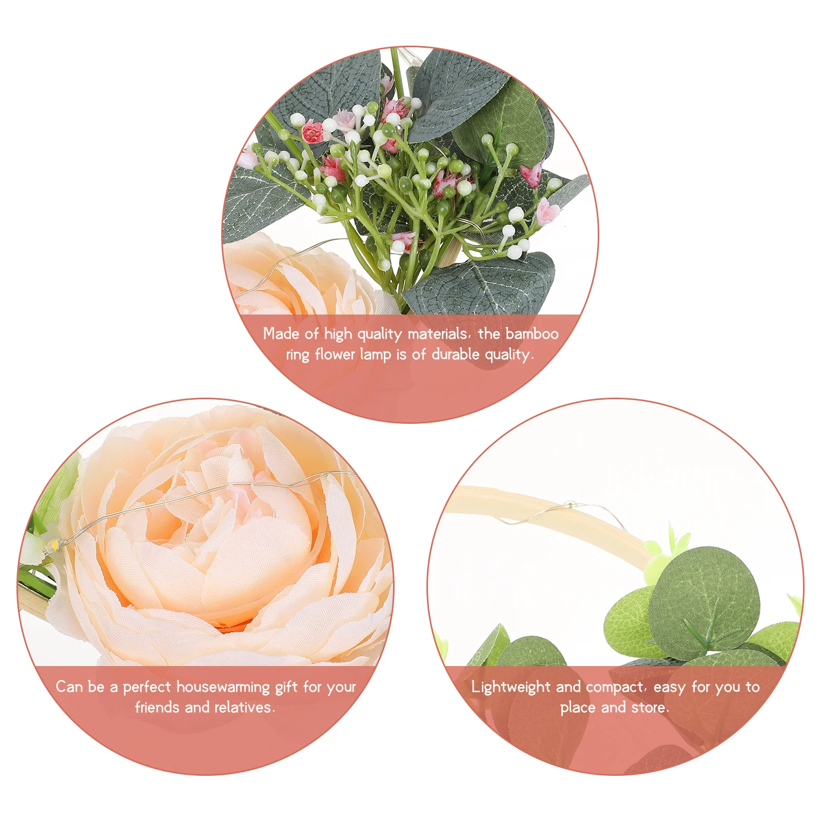 1Pcs Simulation Ribbon Flower Lamp Bamboo Ring Hanging Pendant Wall Decor Multifunctional Home Room Decoration Housewarming Gift
1Pcs Simulation Ribbon Flower Lamp Bamboo Ring Hanging Pendant Wall Decor Multifunctional Home Room Decoration Housewarming Gift