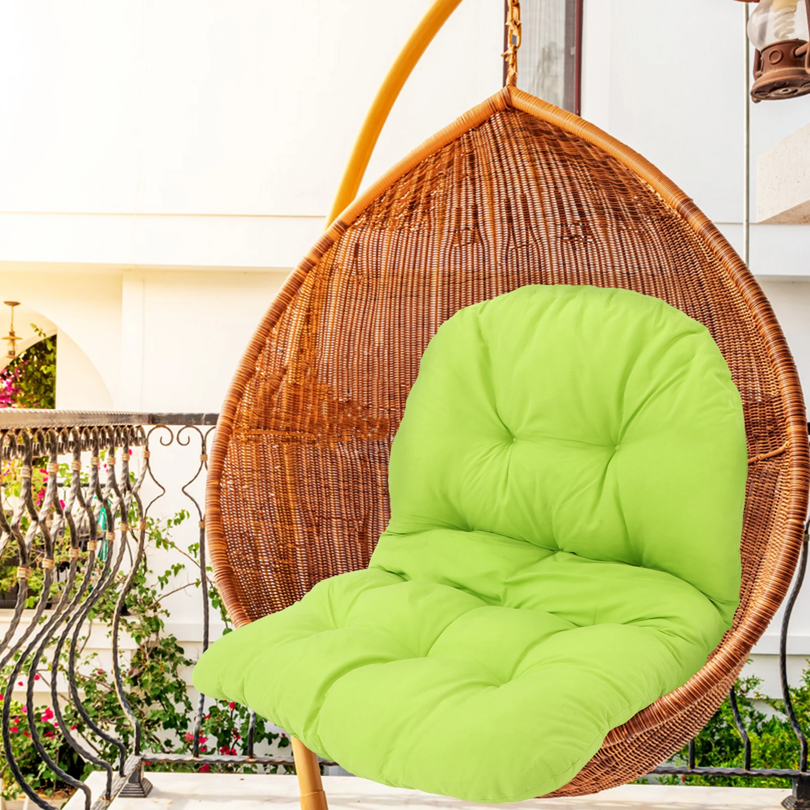 Hanging Basket Seat Cushion Outdoor Swing Square Patio Chair Egg Replacement Universal Comfortable Durable Washable Garden Decor
Hanging Basket Seat Cushion Outdoor Swing Square Patio Chair Egg Replacement Universal Comfortable Durable Washable Garden Decor