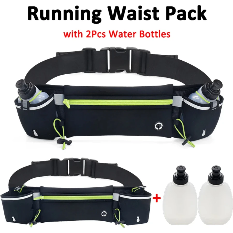 Man/Woman Marathon Trail Running Waist Pack with 2Pcs Water Bottles Sports Fanny Pack Fitness Dual Pocket Running Belt Waist Bag
Man/Woman Marathon Trail Running Waist Pack with 2Pcs Water Bottles Sports Fanny Pack Fitness Dual Pocket Running Belt Waist Bag