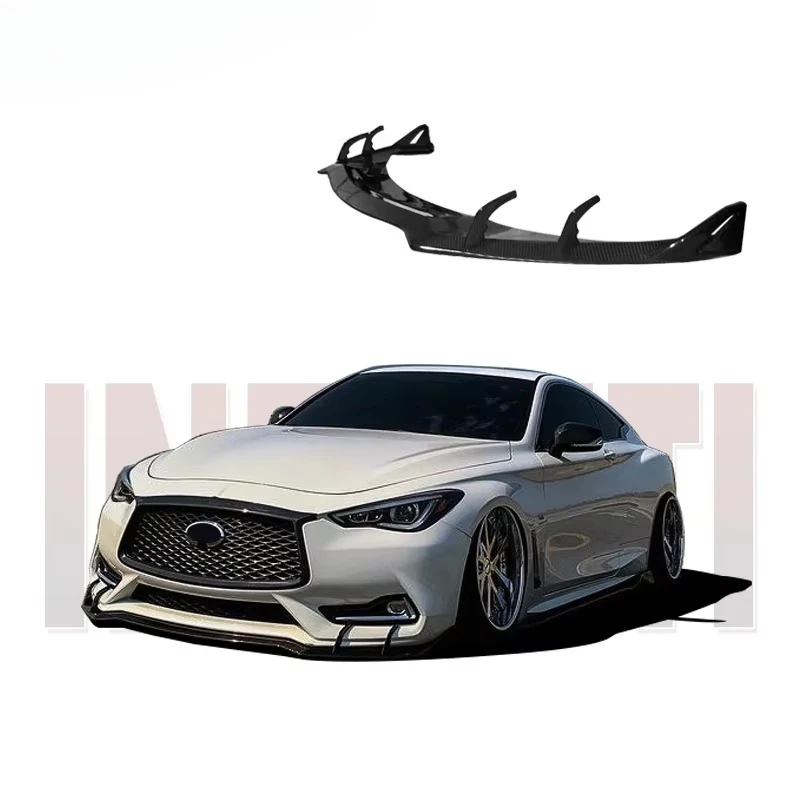 Suitable for 2016+ Q60 Modified a Carbon Fiber Front Lip Special Carbon Fiber Protective Lip Edge Decorationcustom
Suitable for 2016+ Q60 Modified a Carbon Fiber Front Lip Special Carbon Fiber Protective Lip Edge Decorationcustom