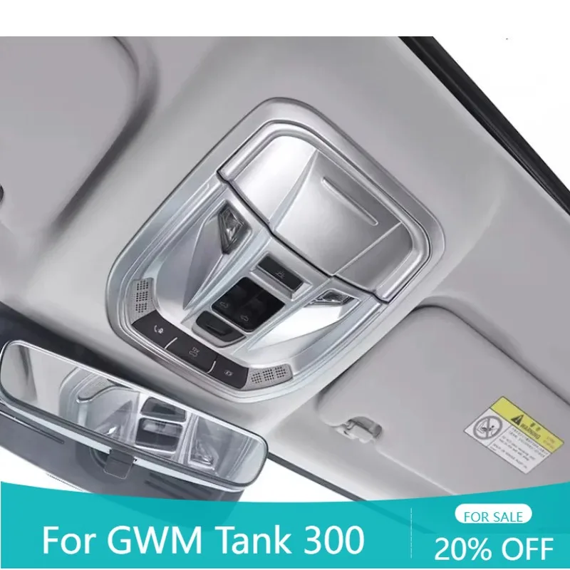 Car Roof Reading Light Panel FitAuto Ceiling Lighting Decorative Frame Car Modified Upgrade Accessories for GWM WEY Tank 300
Car Roof Reading Light Panel FitAuto Ceiling Lighting Decorative Frame Car Modified Upgrade Accessories for GWM WEY Tank 300