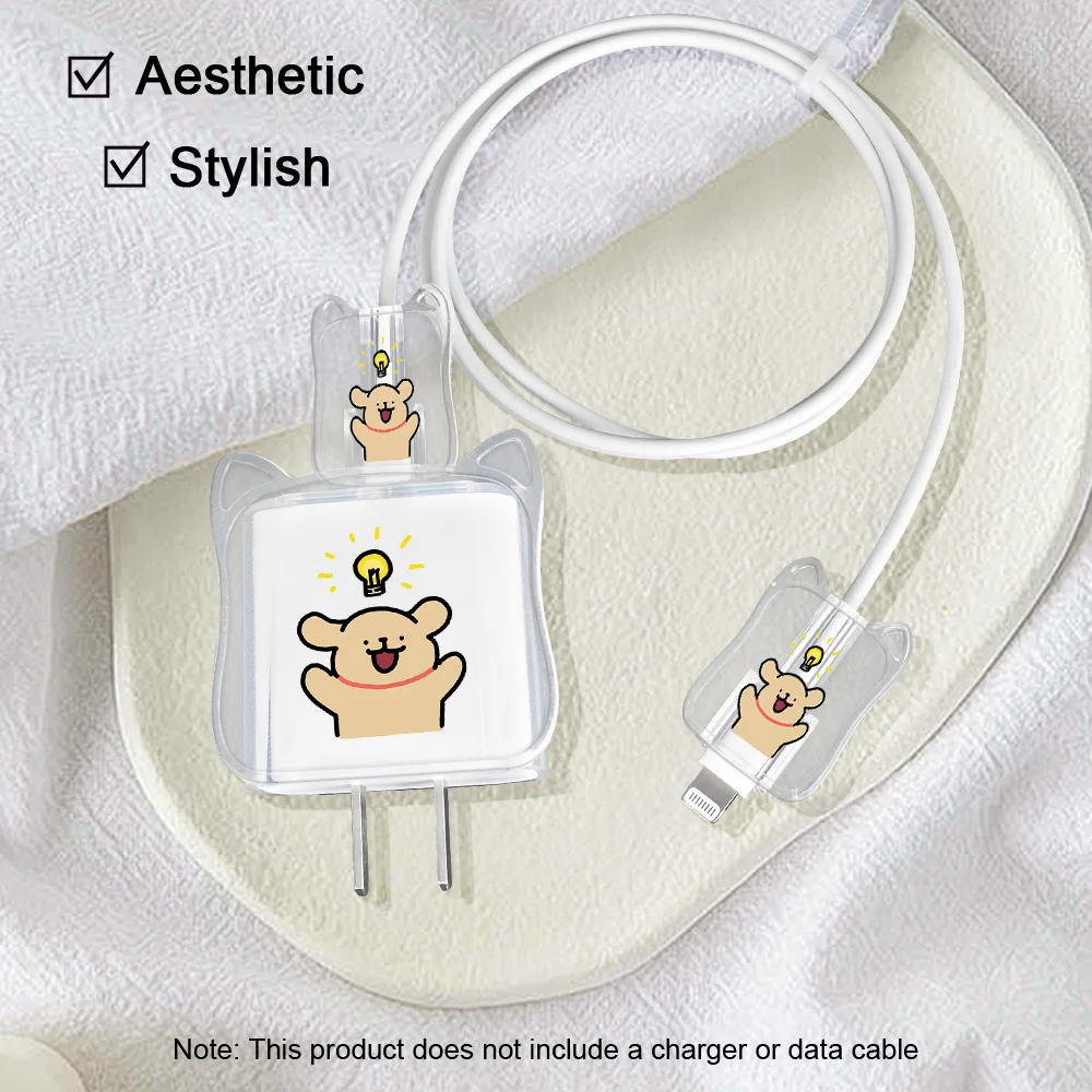 Simple healing system cartoon puppy high-value apple charger three-piece protective cover anti-breaking
Simple healing system cartoon puppy high-value apple charger three-piece protective cover anti-breaking