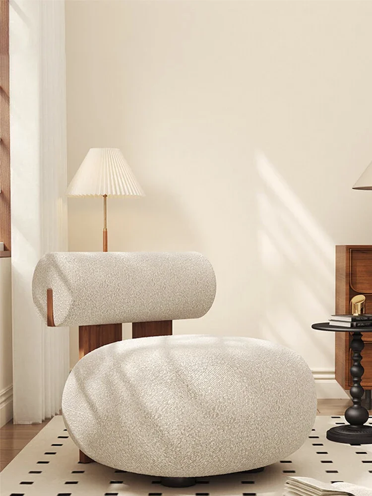 Single sofa chair Small apartment balcony Living room Home bedroom Simple lamb wool leisure chair furniture дизайнерская мебель
Single sofa chair Small apartment balcony Living room Home bedroom Simple lamb wool leisure chair furniture дизайнерская мебель