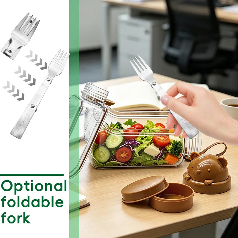 1pc Can, Side-opening Salad Making And Storage Tool, Convenient Lunch Container With Seasoning Box, Suitable For Office And Trav
1pc Can, Side-opening Salad Making And Storage Tool, Convenient Lunch Container With Seasoning Box, Suitable For Office And Trav