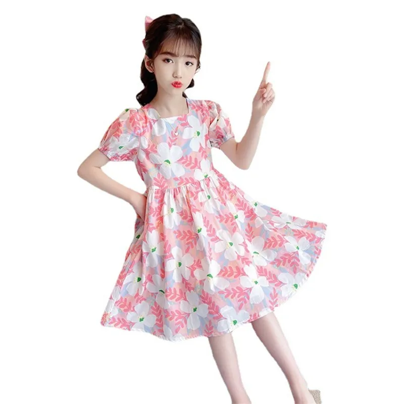 Summer New Fashion Baby Girl Dresses Princess Clothing Cute Party Flower Children Short Sleeve Sweet Floral Dress
Summer New Fashion Baby Girl Dresses Princess Clothing Cute Party Flower Children Short Sleeve Sweet Floral Dress