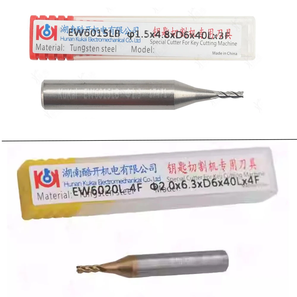 Оригинальная концевая фреза KUKAI из вольфрамовой стали 1,5 мм 2,0 мм для станков для резки ключей SEC-E9/E9z/Alpha/Beta
Оригинальная концевая фреза KUKAI из вольфрамовой стали 1,5 мм 2,0 мм для станков для резки ключей SEC-E9/E9z/Alpha/Beta