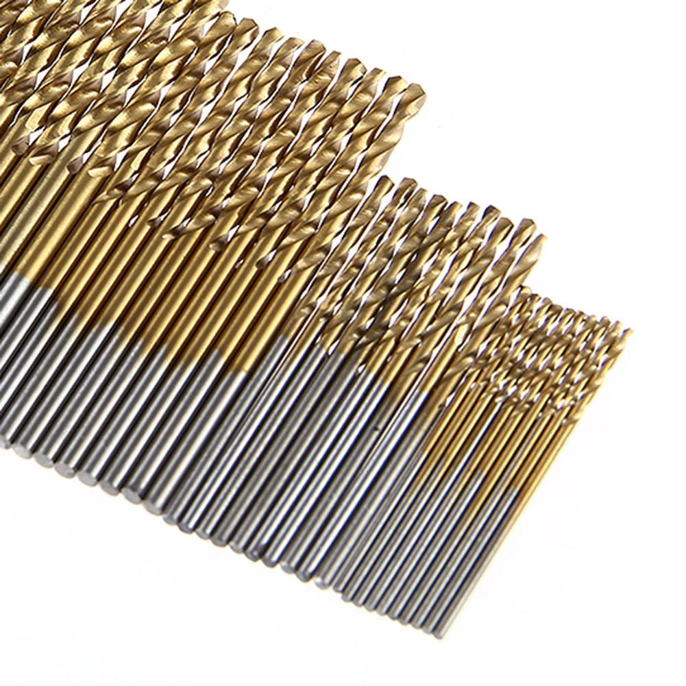 50/100 Pcs Round Head Drill Bit Kit, Titanium Coated High Speed Steel, Wear Resistant Hex Shank Bits for Daily DrillingH0040-004
50/100 Pcs Round Head Drill Bit Kit, Titanium Coated High Speed Steel, Wear Resistant Hex Shank Bits for Daily DrillingH0040-004