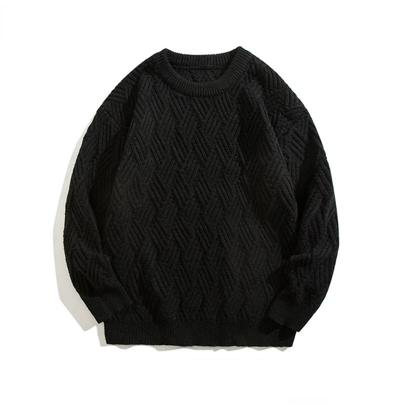 Solid Color O Neck Sweater Men Warm Fashion Casual Knit Pullover Men Korean Loose Long Sleeve Sweater Mens Jumper Clothes D51
Solid Color O Neck Sweater Men Warm Fashion Casual Knit Pullover Men Korean Loose Long Sleeve Sweater Mens Jumper Clothes D51