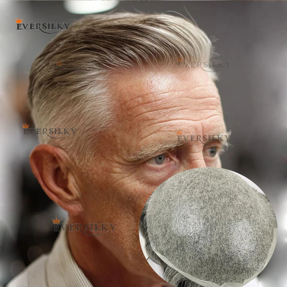 Undetectable 0.02mm Utral Thin Skin 90%Density Men's Hairpiece Real Human Hair toupee Natural Hairline Prosthes System Gey 565#
Undetectable 0.02mm Utral Thin Skin 90%Density Men's Hairpiece Real Human Hair toupee Natural Hairline Prosthes System Gey 565#