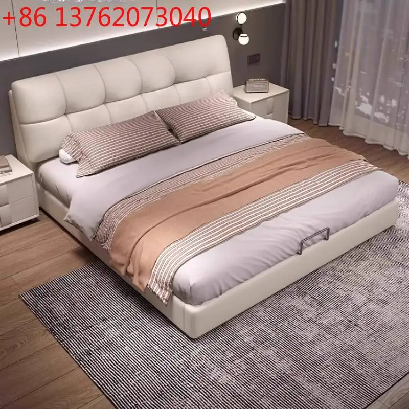 Nordic Modern Designs Bed Headboard House Luxury Wooden Frames Bedroom Bed Double King Size Room Camas Matrimoniales Furniture
Nordic Modern Designs Bed Headboard House Luxury Wooden Frames Bedroom Bed Double King Size Room Camas Matrimoniales Furniture