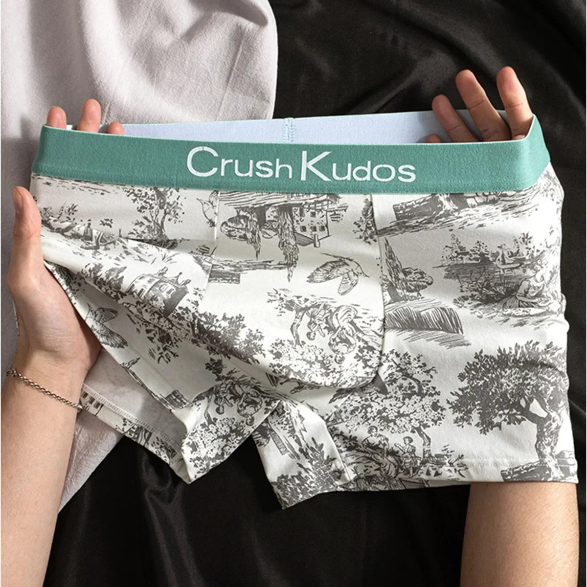 1Pcs Men's European And American Size Printed Fashionable Underwear Comfortable Plus Size Boxer Shorts Casual Sports Shorts
1Pcs Men's European And American Size Printed Fashionable Underwear Comfortable Plus Size Boxer Shorts Casual Sports Shorts