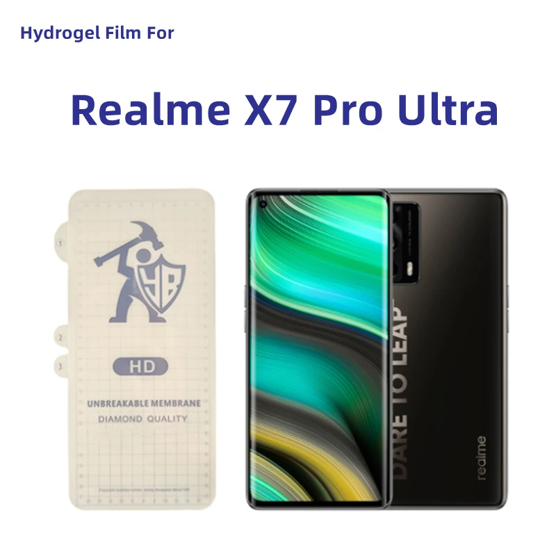 3pcs Clear Hydrogel Film For Realme X7 Pro Ultra Screen Protector For Realme X7 Pro Ultra HD Protective Film Not Tempered Glass
3pcs Clear Hydrogel Film For Realme X7 Pro Ultra Screen Protector For Realme X7 Pro Ultra HD Protective Film Not Tempered Glass