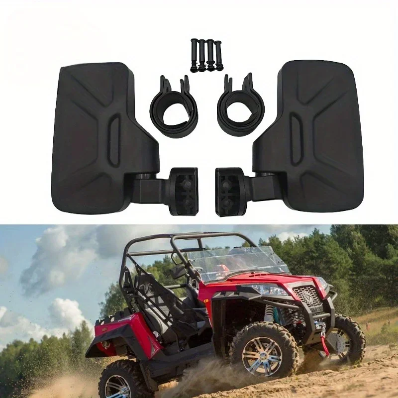 1 Pair UTV Side Mirror Replacement, ABS Resin Off-Road Beach Vehicle Auxiliary Reflective Mirrors with Mounting Hardware
1 Pair UTV Side Mirror Replacement, ABS Resin Off-Road Beach Vehicle Auxiliary Reflective Mirrors with Mounting Hardware