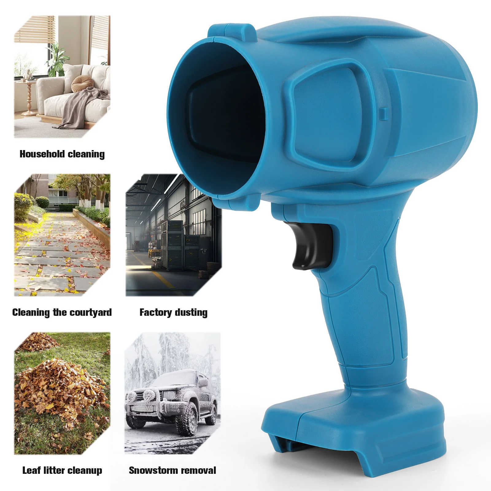 Wireless Strong Wind Air Blower for Makita 18V Battery(No Battery) Dust Blower Mini Jet Dry Blower Fan for Keyboard Car Camping
Wireless Strong Wind Air Blower for Makita 18V Battery(No Battery) Dust Blower Mini Jet Dry Blower Fan for Keyboard Car Camping