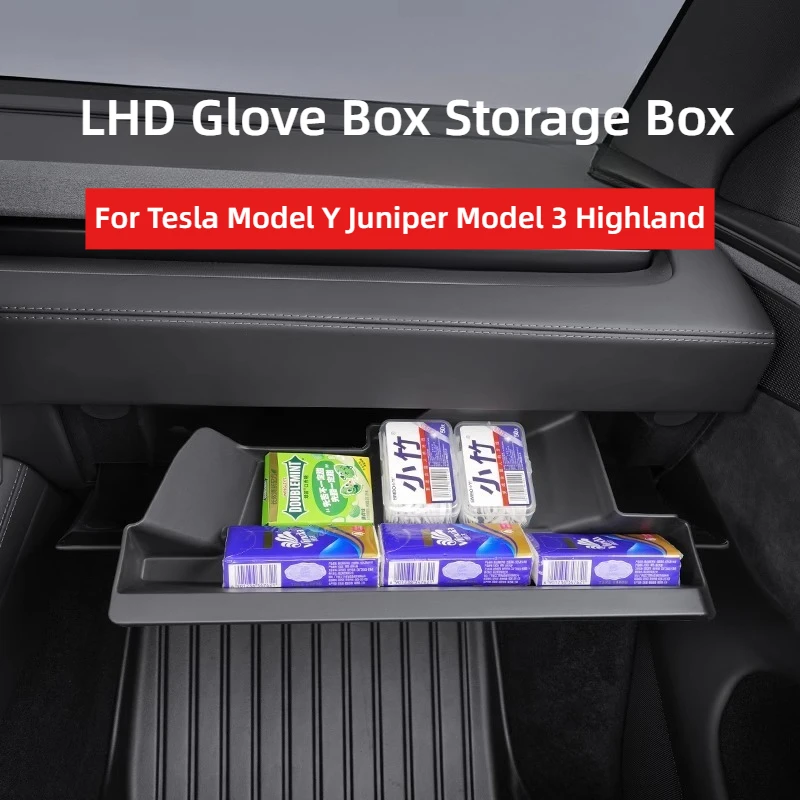 For Tesla Model Y/YL Juniper Model 3 Highland Glove Box Storage Organizer Box Car Accessories Copilot Side Storage Tidying Tray
For Tesla Model Y/YL Juniper Model 3 Highland Glove Box Storage Organizer Box Car Accessories Copilot Side Storage Tidying Tray