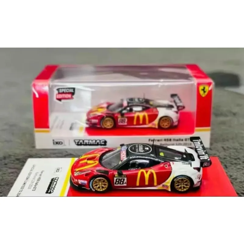 TW Indonesian 1/64 alloy McDonald's Ferrari 458 GT3 miniature car model - Collection item - Car toy - Boy's gift
TW Indonesian 1/64 alloy McDonald's Ferrari 458 GT3 miniature car model - Collection item - Car toy - Boy's gift