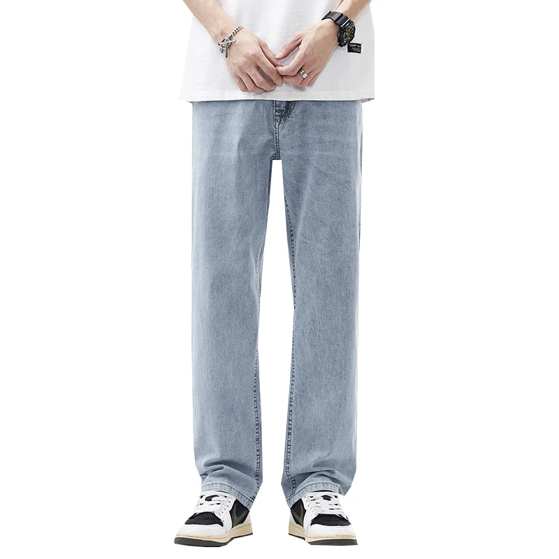 Men's Fashionable Jeans All-Season Cotton Blend Optional Fleece-Lined Straight-Leg Pants Minimalist Versatile Casual Denim Wear
Men's Fashionable Jeans All-Season Cotton Blend Optional Fleece-Lined Straight-Leg Pants Minimalist Versatile Casual Denim Wear