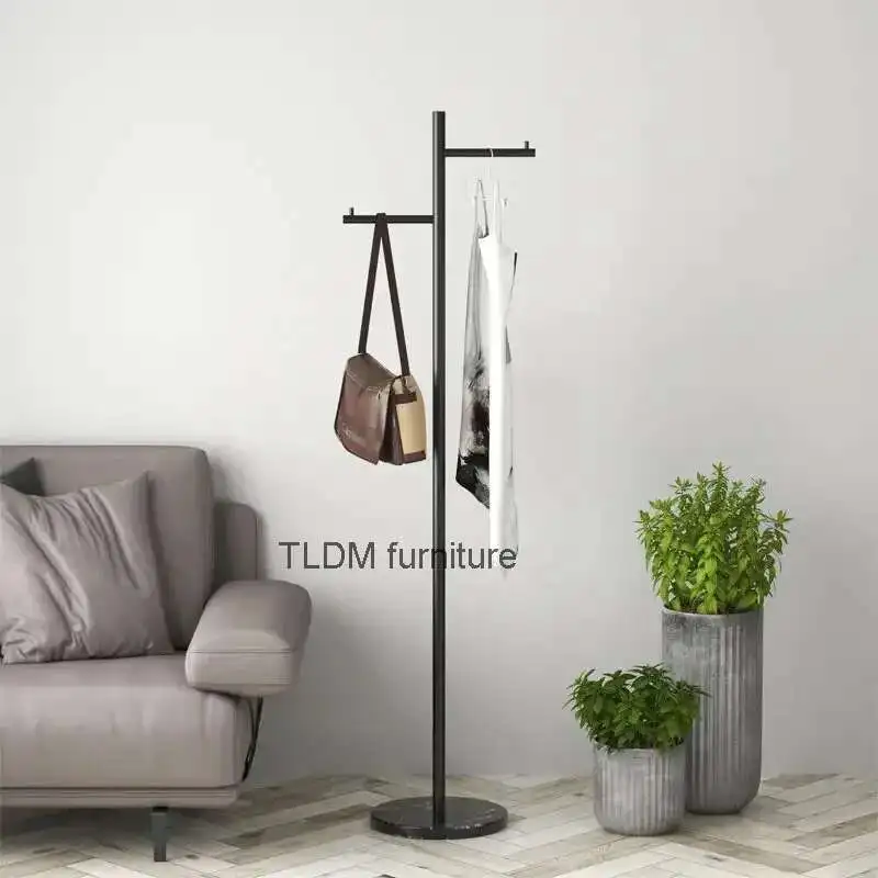 Nordic Wrought Iron Floor Coat Rack Household Simple Clothes Hanger Bedroom Clothing Rack Stand Hotel Hallway Clothes Bag Shelf
Nordic Wrought Iron Floor Coat Rack Household Simple Clothes Hanger Bedroom Clothing Rack Stand Hotel Hallway Clothes Bag Shelf