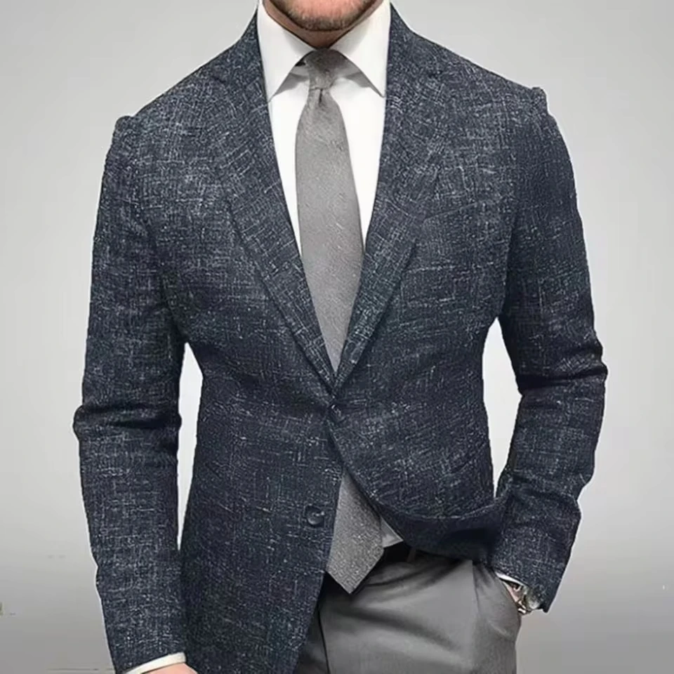 New Fashion Men’s Casual Trendy Simple Basic Single-breasted Long Sleeve Suit Blazers Male Spring Autumn Coats Clothes Tops
New Fashion Men’s Casual Trendy Simple Basic Single-breasted Long Sleeve Suit Blazers Male Spring Autumn Coats Clothes Tops