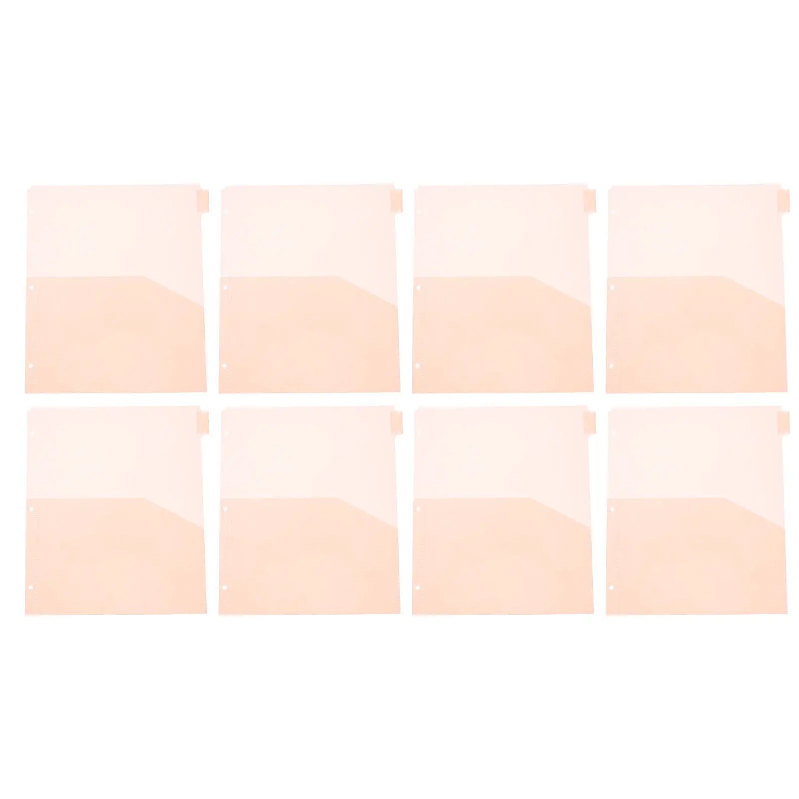 8Pcs Plastic Binder Divider Pockets Tabs Office File Folder Organizers Three Ring Document Storage Binder with Dividers
8Pcs Plastic Binder Divider Pockets Tabs Office File Folder Organizers Three Ring Document Storage Binder with Dividers