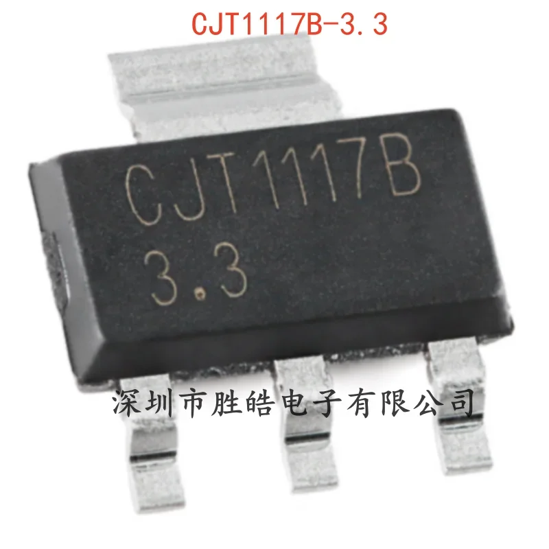 (10PCS) NEW CJT1117B-3.3 3.3V 1A Low Differential Voltage Linear Regulator SOT-223 CJT1117B-3.3 Integrated Circuit
(10PCS) NEW CJT1117B-3.3 3.3V 1A Low Differential Voltage Linear Regulator SOT-223 CJT1117B-3.3 Integrated Circuit