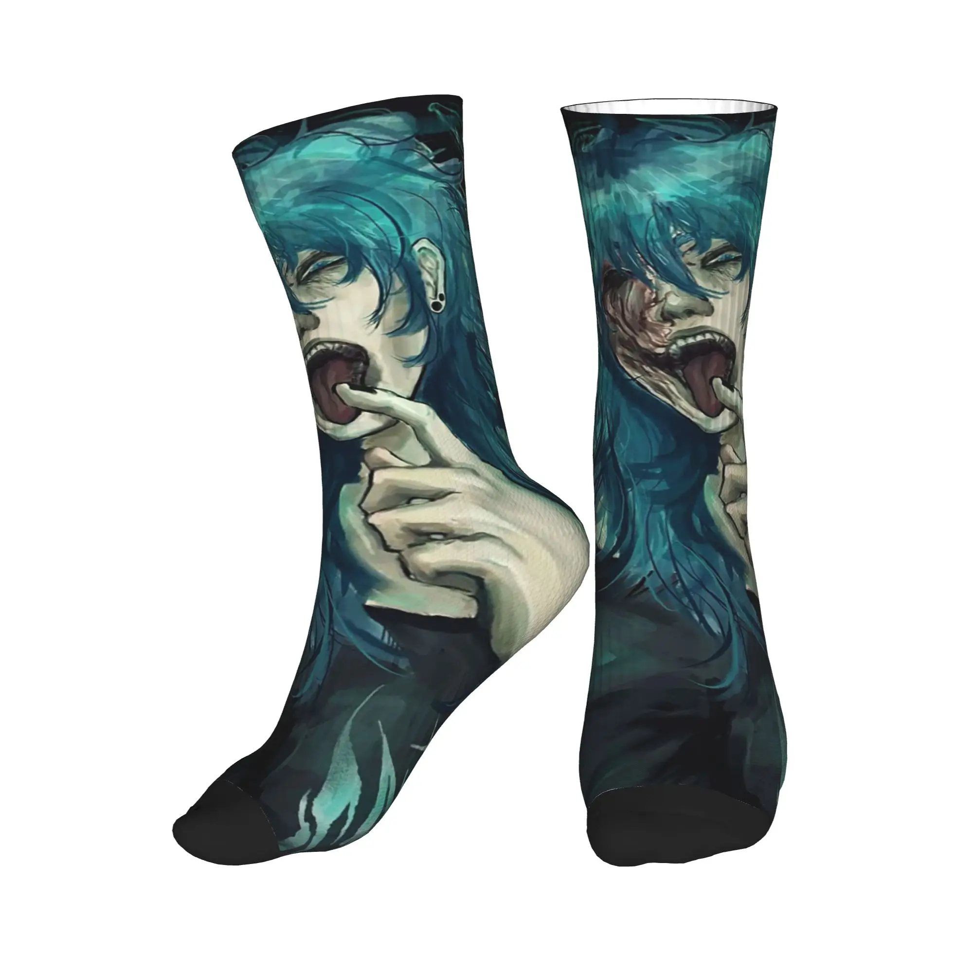 Носки унисекс All Seasons Sally Face Game Anime SF Horror Sal Fisher Sport, средней длины, повседневные, для мужчин и женщин
Носки унисекс All Seasons Sally Face Game Anime SF Horror Sal Fisher Sport, средней длины, повседневные, для мужчин и женщин