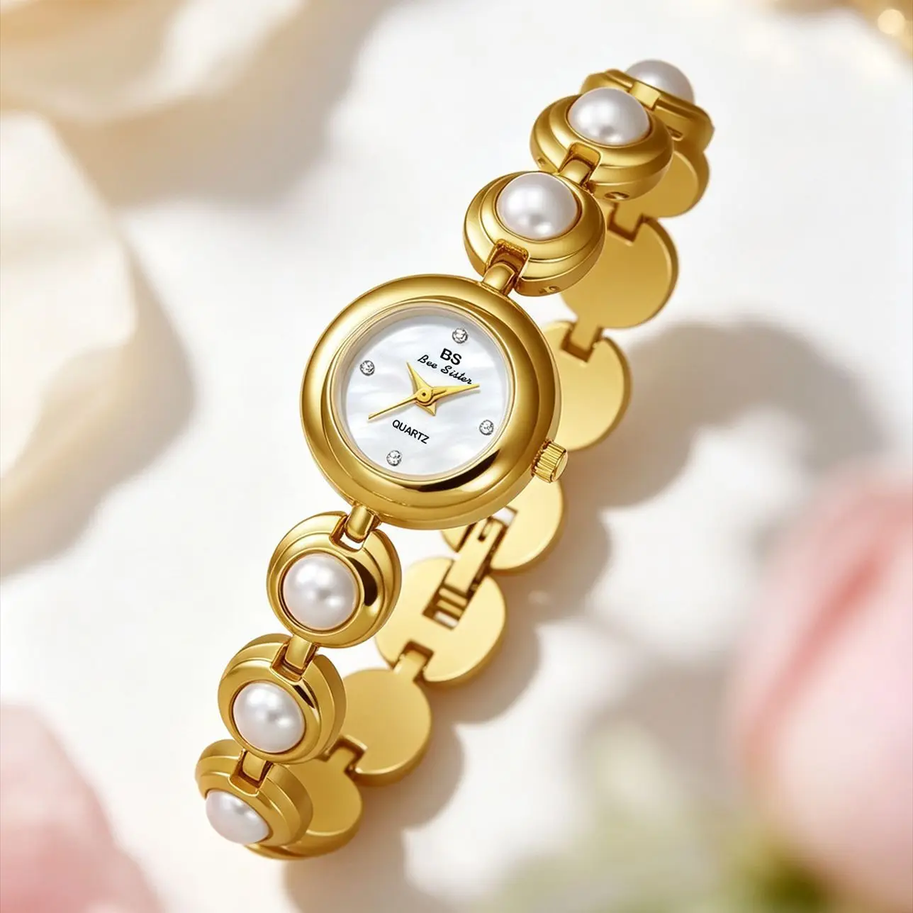 Light Luxury Imitation Pearl Watch Temperament Women's Watch FA1858 Exquisite Small Dial Chain Waterproof Quartz Watch for Women
Light Luxury Imitation Pearl Watch Temperament Women's Watch FA1858 Exquisite Small Dial Chain Waterproof Quartz Watch for Women