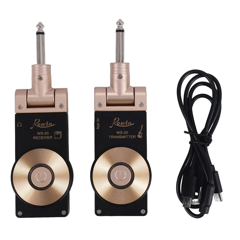 SYDS WS-20 2.4G Wireless Electric Guitar Transmitter Receiver Set 30 Meters Transmission Range For Electric Guitar Bass
SYDS WS-20 2.4G Wireless Electric Guitar Transmitter Receiver Set 30 Meters Transmission Range For Electric Guitar Bass